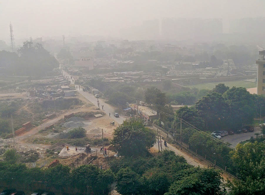 Чрезвычайную ситуацию объявили в Нью-Дели из-за смога