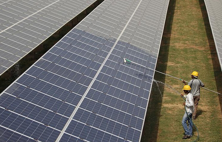 Индия построила крупнейшую в мире солнечную электростанцию
