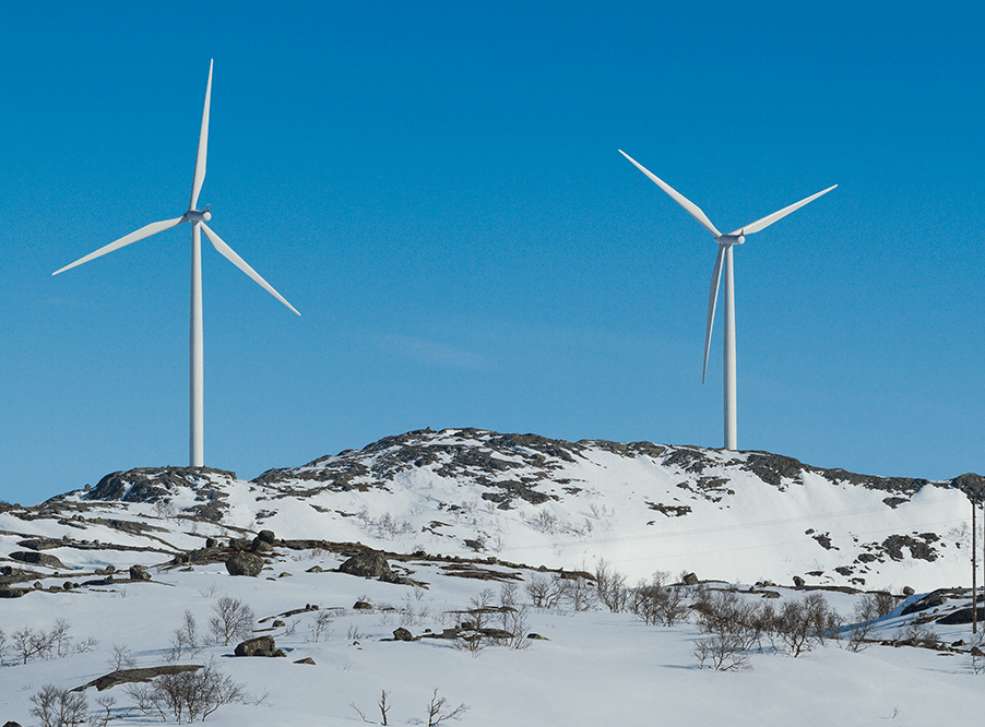 В Норвегии введут в эксплуатацию крупнейшую ветряную станцию в стране