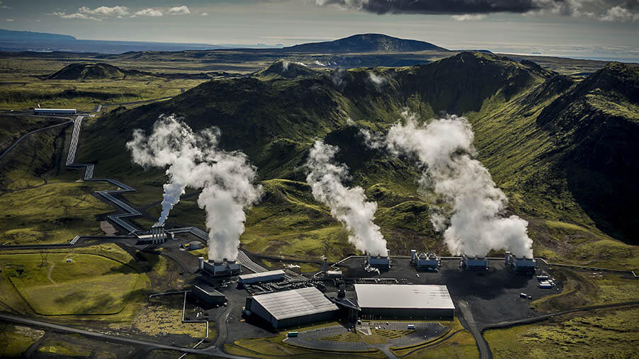 Электростанция с «отри­ца­тель­ны­ми выбросами» появилась в Исландии