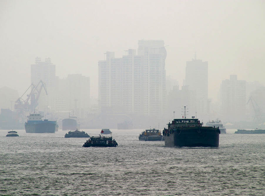 Китайские города за четыре года сократили загрязнение воздуха почти на треть