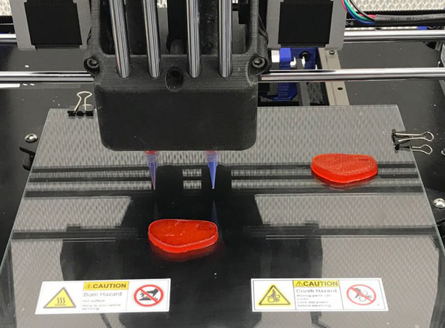 Распечатанные на 3D-принтере веганские стейки помогут в борьбе с голодом
