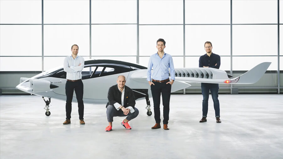 Немецкая компания представила прототип электрическо­го аэротакси