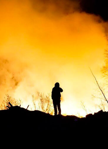Дрон российского производства будет спасать людей из горящих лесов